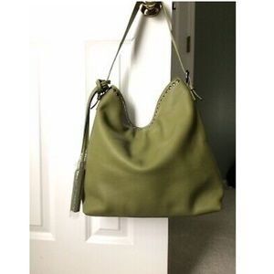 Green Soft Leather Bag | Laggo